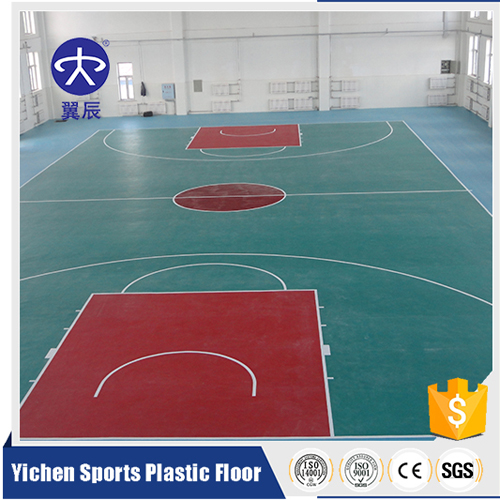 學(xué)校籃球館PVC運(yùn)動(dòng)地板，籃球場(chǎng)PVC塑膠地板