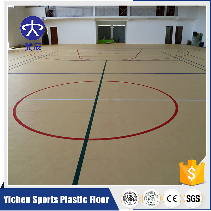 室內(nèi)籃球場(chǎng)PVC運(yùn)動(dòng)地板,籃球館PVC塑膠地板